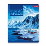 Тетрадь ученическая общая, A5+ 96 л. на скобе 65 г/м², белизна 100%, 5 шт, линия в термоусадочной пленке, 000353 Вселенная, Светоч 96ТСК5_1_3_2