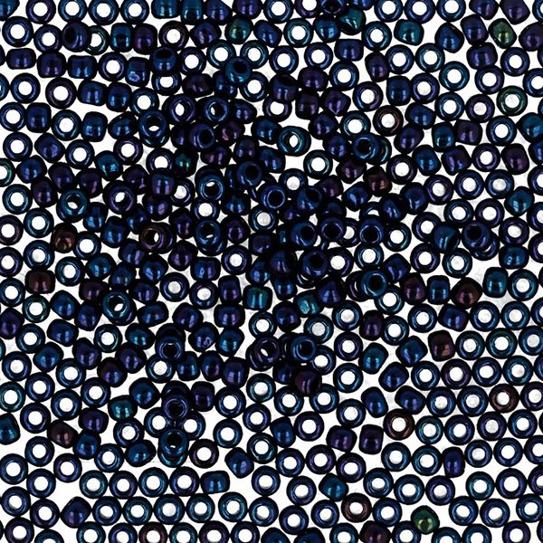 Бисер Toho 11/0 круглый (2.2 мм), 25 г (5х5 г), 0082 синий