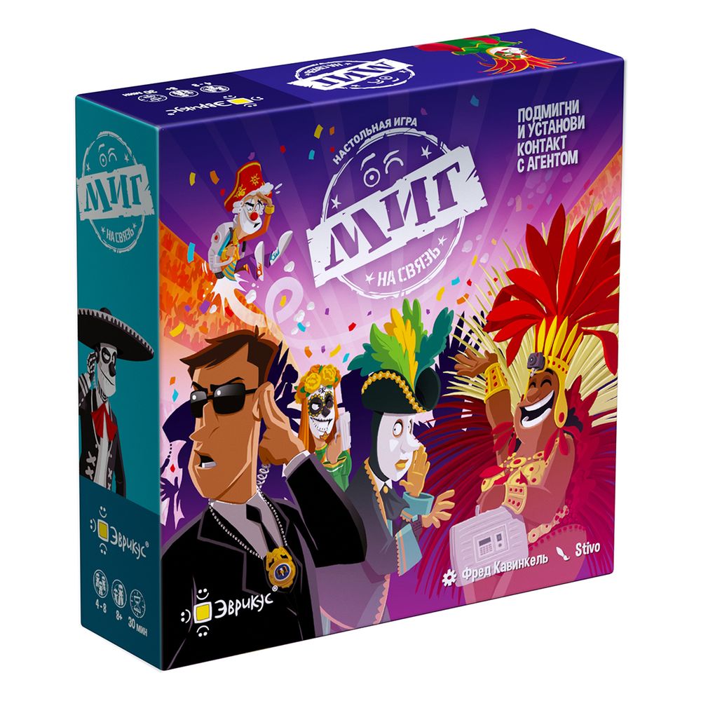 Игра настольная МИГ на связь, Эврикус PG-17334