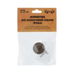 Ручка для шкатулок 3х2.8 см, 1 шт, 01 бронза, Промысел WF-016