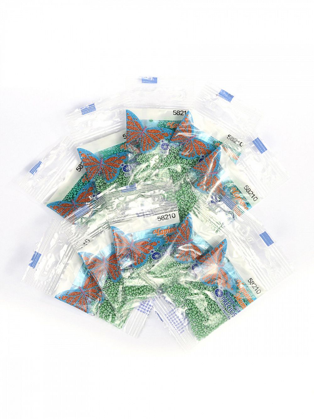 Бисер Preciosa 10/0 (2.3 мм), 50 г (10х5 г), цв. 58210