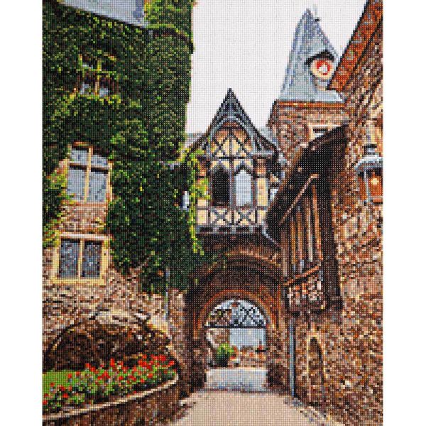 Алмазная (кристальная) мозаика Cristyle, Старый замок в Германии, 40х50 см