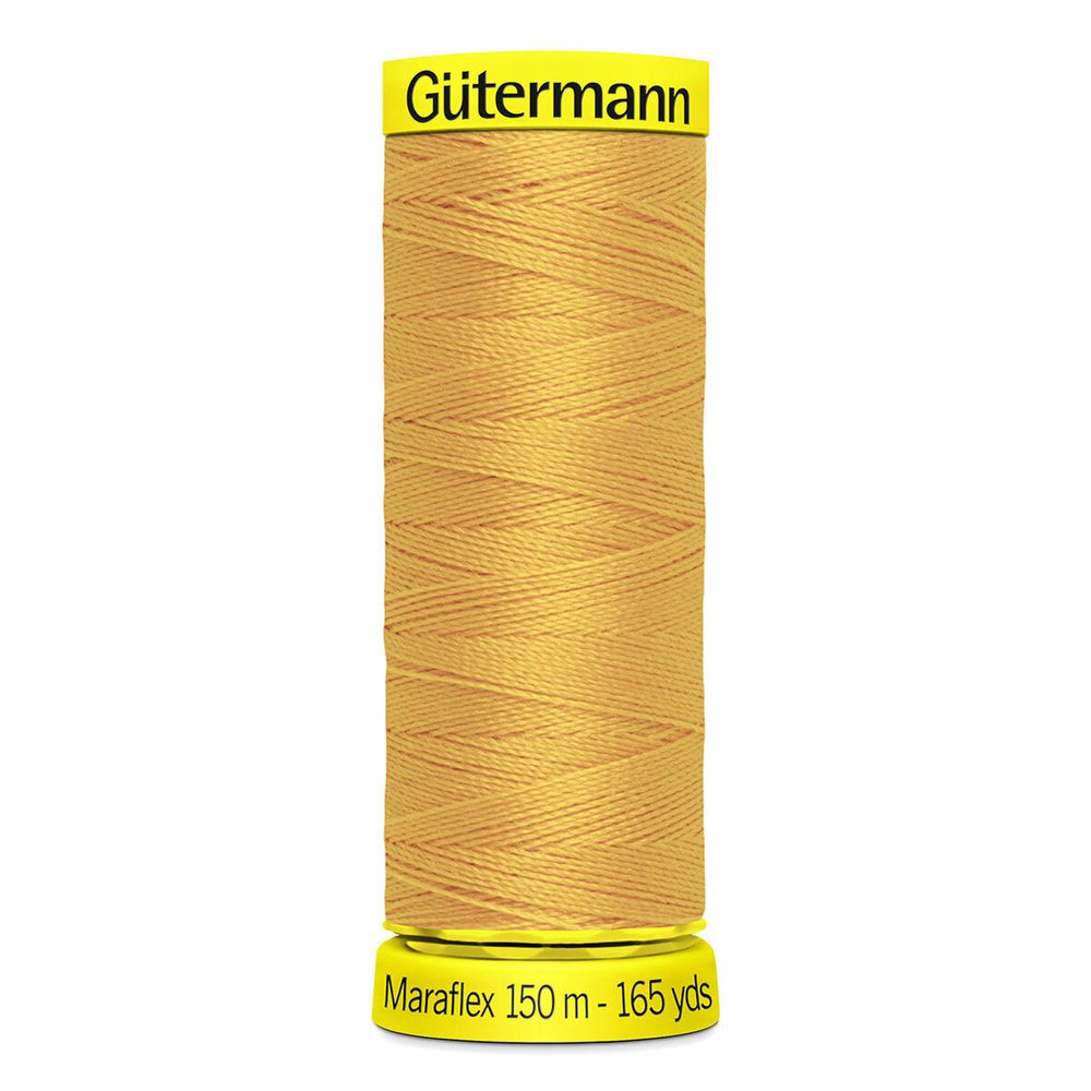 Нитки для трикотажа Gutermann Maraflex, 150м, 416 св.золото, 5 катушек