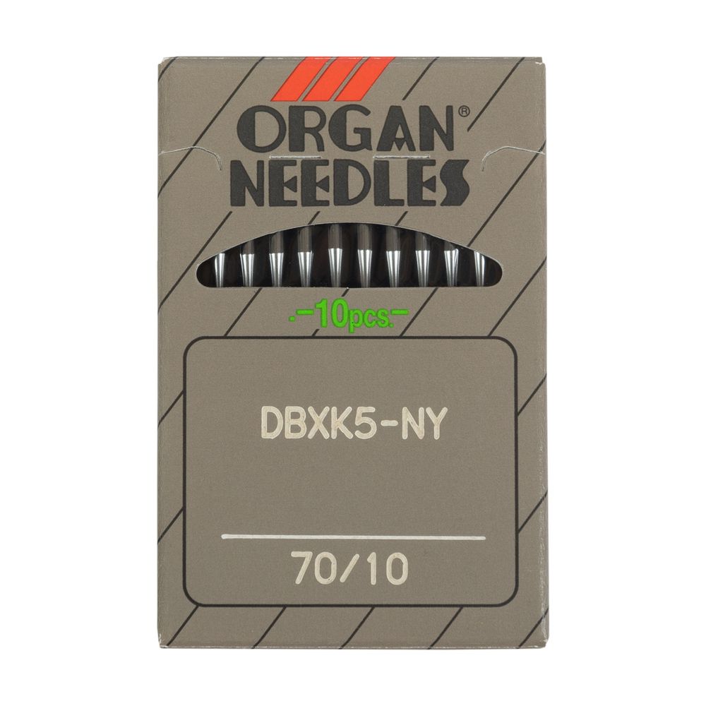 Иглы для промышленных швейных машин Organ DBхK5 10 шт, 070