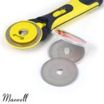 Лезвие для роликового раскройного ножа d60мм Maxwell premium RB-60, 2 шт