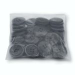 Пуговицы 4 прокола 32L (20мм), (Gray2 (серый2)), 36 шт