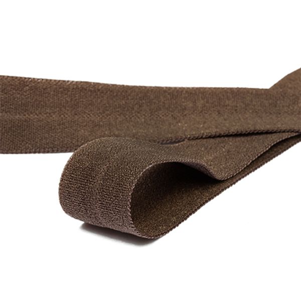 Резинка бельевая (окантовочная) матовая 15.0 мм / 50 метров, ROM.15304 F304 шоколадно-коричневый