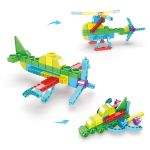 Конструктор пластиковый Воздушный транспорт 38 элемент, Поделкин PKT-02