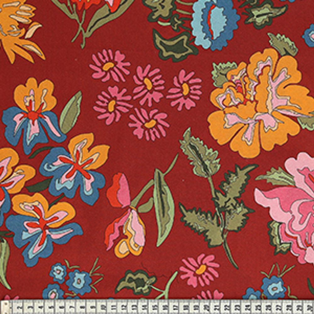 Ткань для пэчворка хлопок MEZfabrics Nordic Garden Dream, ширина 144-146 см, MEZ, C131933 (03002), 5 метров