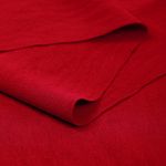 Лен Манго 160 г/м², 150 см / 3 метра, TBY.Mg.18 цв.красный