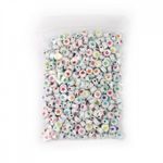 Бусины пластик набор звездочки, M4H-B013, 50г (300±10 шт)