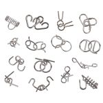 Набор металлических головоломок, 1 шт, 15 шагов к гениальности №2 30 элемент, Delfbrick DLM-52