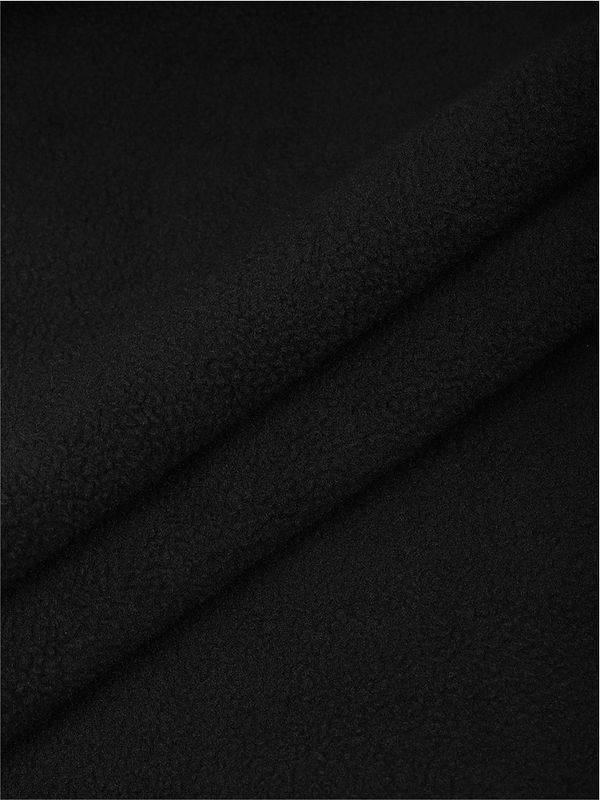 Флис 1-сторонний 130 г/м², 150 см / 10 метров, TBY-0085-322.130.10, цв.F322 черный