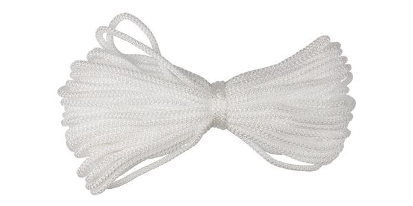 Шнур вязаный ⌀4.0 мм, 20 м, белый, Gamma ШБ-4