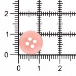 Пуговицы 4 прокола 18L=11 мм, пластик, col.10 розовый, 72 шт, CN2842