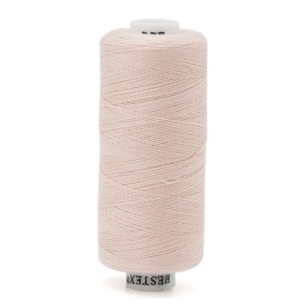 Нитки швейные бытовые Bestex 40/2, 365 м (400 ярд) / 10 кат., 277 светло-кремовый