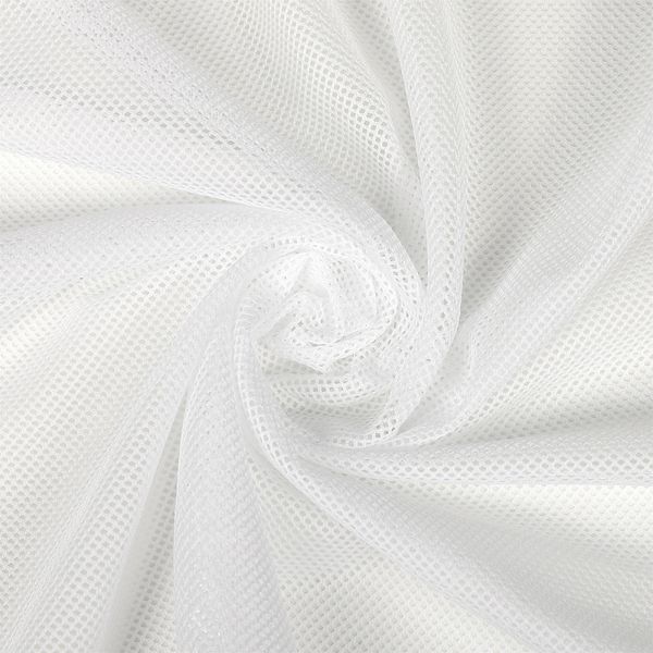 Сетка подкладочная трикотажная 65 г/м², 170 см / 1 метр, TBY.0354.01.1, цв.01 белый