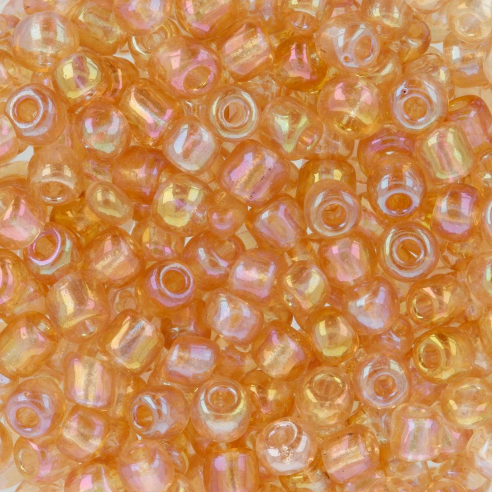 Бисер Zlatka 8/0 (2.9 мм), 100 г (10х10 г), №0169A св.персиковый, GR
