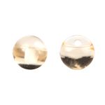 Пуговицы на ножке под камень из смолы 11мм (хрусталь), 100 шт