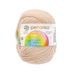 Пряжа Пехорка Детский каприз / уп.10 мот. по 50 г, 225 м, 442-Натуральный