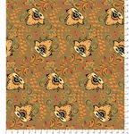 Ткань для пэчворка Peppy Русские традиции, отрез 50х55 см, 110 г/м², РТ-13 зеленый, Peppy