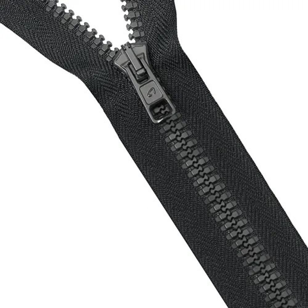 Молния трактор Arta Т5 (5 мм) 2 зам., разъем., 85 см, Arta.2077 Т5(6) цв.102 т.серый уп.25 шт