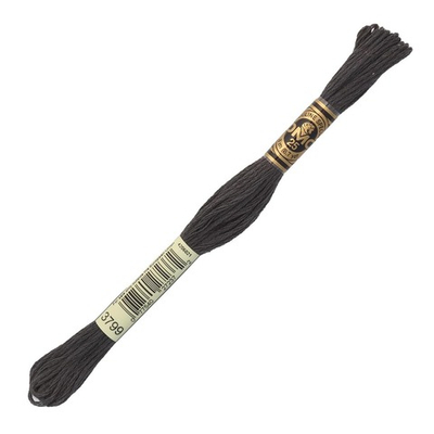 Мулине DMC 117 (3799), 12 мотков по 8 метров