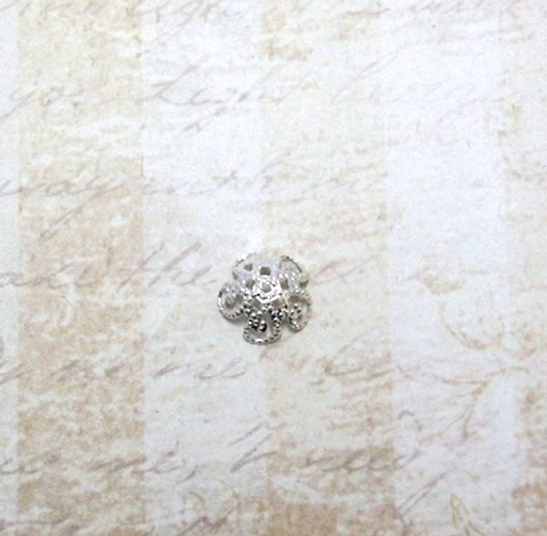 Шапочка крепежная ⌀10 мм, 10 шт, К11, 22593 серебро