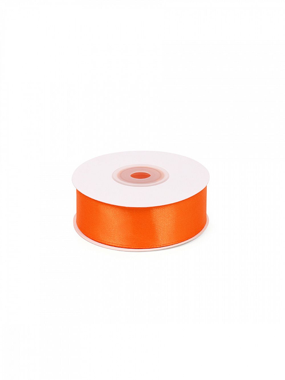Лента атласная 1-сторонняя 25.0 мм / 22.5±1 метра, 3020 ярк.оранжевый, Magic4Hobby