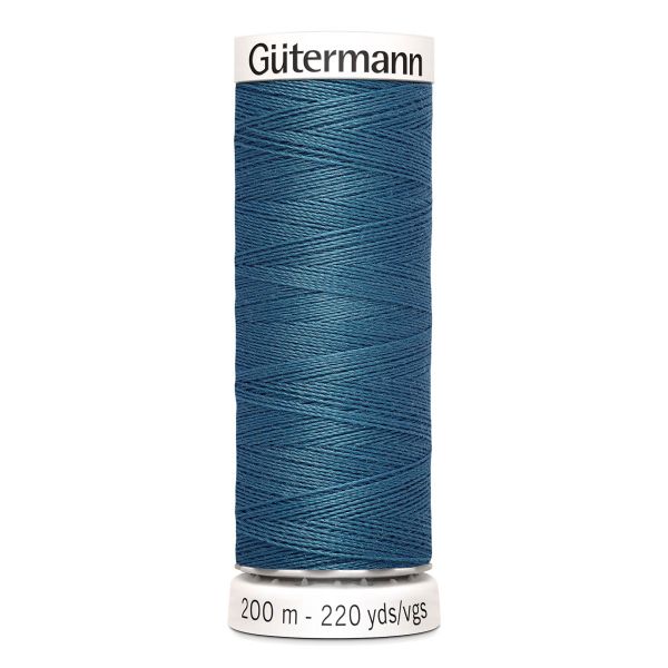 Нитки универсальные Gutermann Sew-all, 200м, 903 серо-бирюзовый, 5 катушек