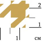 Ткань для пэчворка Peppy Бабушкин сундучок, рулон 112 см / 5 метров, БС-01 гусиная лапка бл.зеленый, Peppy