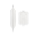 Иглы ручные набор для шитья Турист, 15 шт, P, Gamma С-32