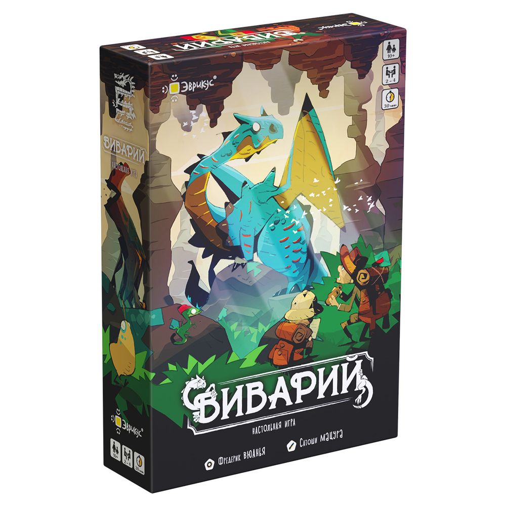 Игра настольная Виварий, Эврикус PG-17370