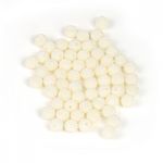 Бусины шамбала ⌀10 мм, SHN.11, цв.001 молочный, 500 г, Magic4Hobby