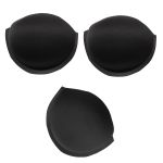 Бельевые чашечки для бюстгальтера с равном. наполн., разм.36, 10 пар, 04-черный, 3813