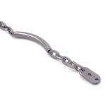 Цепочка-вешалка 105х 7 мм, металл, Pewter олово, чер.никель, 2 шт, MB196