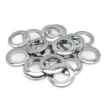 Люверсы шторные ⌀35 мм, с многоуровневым замком цвет № 1 серебро, 10 шт