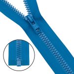 Молния трактор Arta Т6 (6 мм) 1 зам., разъем., 40 см, (2076), A146 василек, НОВЫЙ МАТОВЫЙ ЗАМОК, уп.5 штук