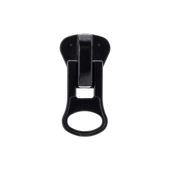 Слайдер (замок) для молнии трактор Т8 (8 мм), автомат, черный, D-82245, 20 шт