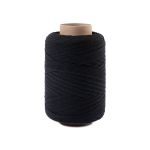 Тесьма (лента) киперная (100% х/б) 15 мм / 100 метров, черный, Gamma ЛКЭ (15чх/15хх-100) цв