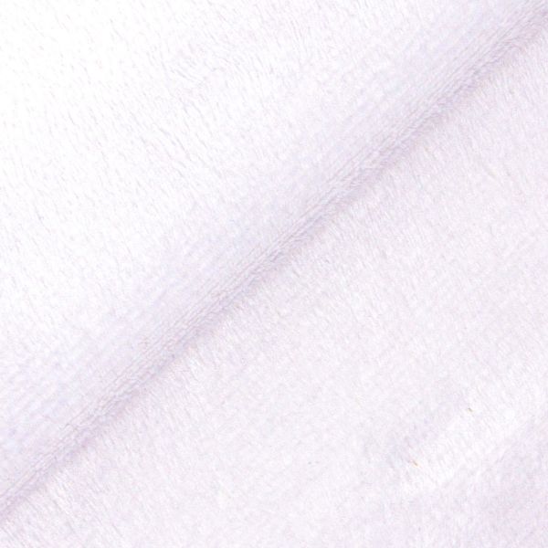 Плюш (ткань) Peppy 01 PEV 273 г/м², 48х48 см, 20 яр. белый