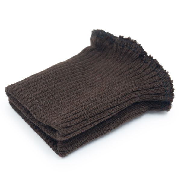 Манжеты трикотажные 7.0х9.5 см, 1 пара, в-42 шоколад