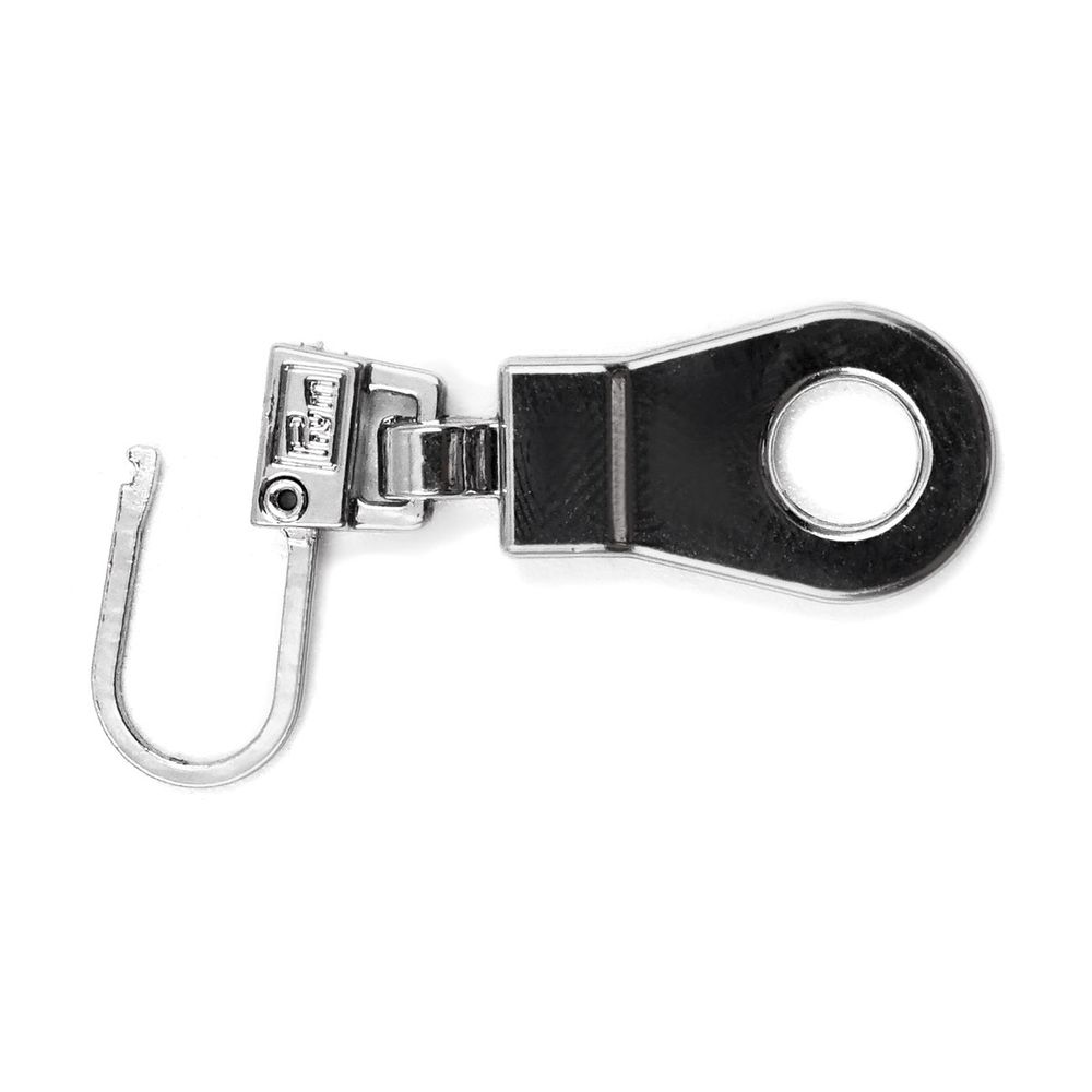 Пуллер для молнии люверс, металл, серебристый, Prym, 1 шт