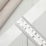 Лента атласная 1-сторонняя 25.0 мм / 22.86±1 метров, 047 молочный, Globus