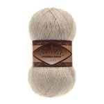 Пряжа Alize (Ализе) Angora Gold Simli / уп.5 мот. по 100 г, 500м, 152 бежевый меланж A