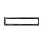 Шлевка металл 35х5х4 мм, цв. чер.никель, 10 шт