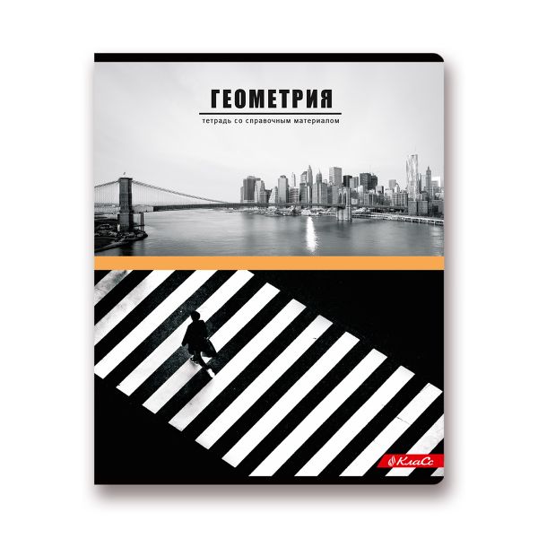Тетрадь предметная Разные интересы A5+ 48 л. на скобе, 10 шт, клетка, Геометрия 48ТСК5 000151, Светоч