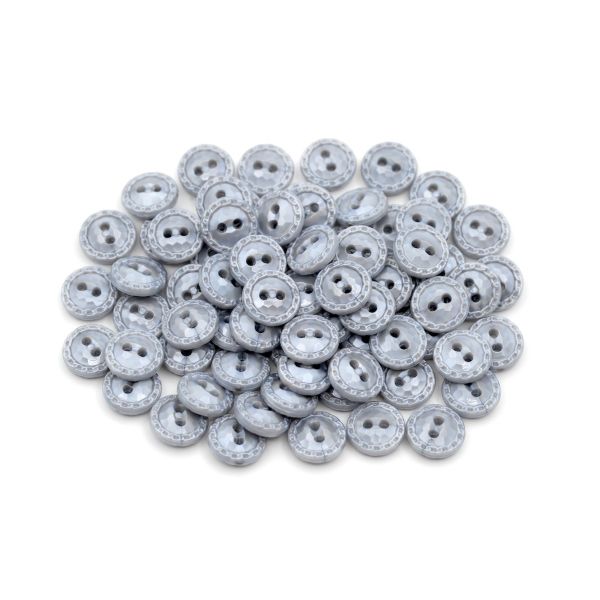 Пуговицы 2 прокола, 11,5 мм (P30) AC-1484, 72 шт