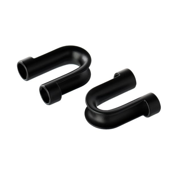 Наконечник для шнура металл 21х20 мм, 20 шт, №01 черный, Gamma GB 1657