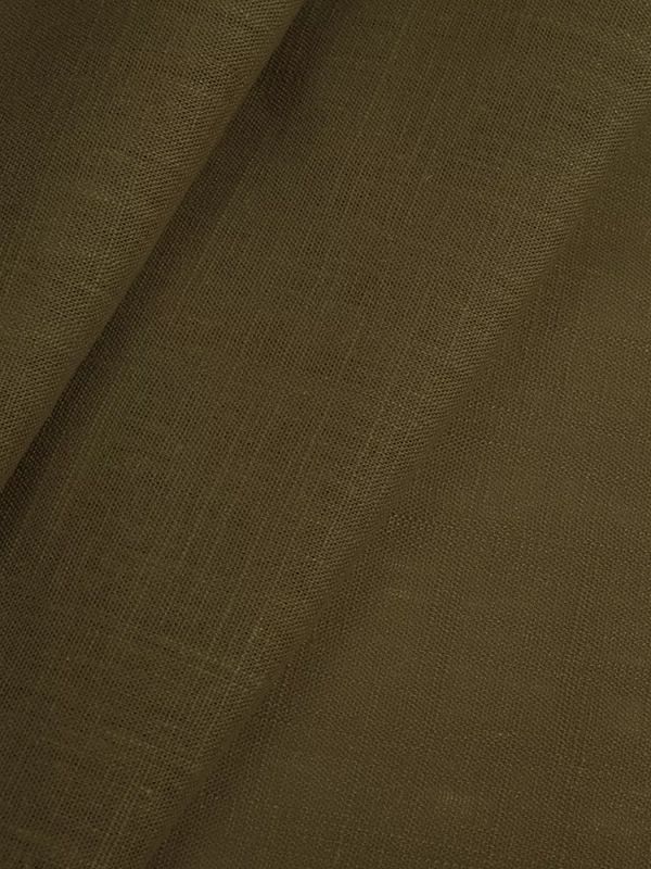 Льняная ткань 190 г/м², 140 см / 2 метра, TBY.Li.1002.36, 36 хаки